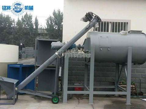 臥式（shì）多（duō）螺帶混合機