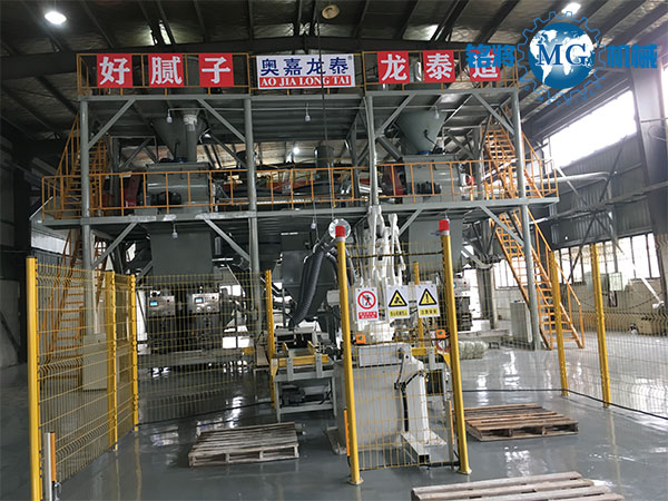 小型膩子粉生產（chǎn）都有哪些設備