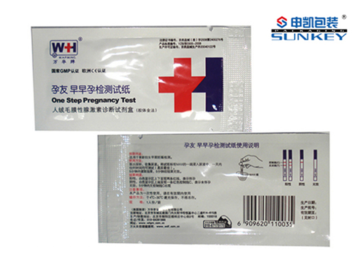 萬大夫早（zǎo）早孕測試紙包裝袋,萬大夫測試紙外包裝膜