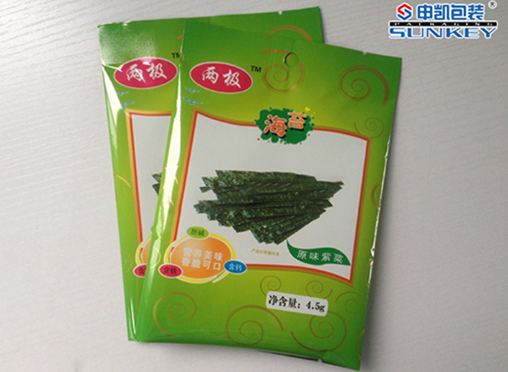 海苔包裝袋|三邊封（fēng）包裝|包裝背封袋